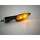 Krator Noir LED Clignotants Lampe Compatible avec Honda GL Goldwing Gold Wing Wing Magna – image 4 sur 4