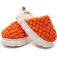 thumbnail image 4 of Puff Warm Slippers for Girls Boys Kids Toddlers, Cute Non-slip Kids Slippers for Indoor and Outdoor, 4 of 6