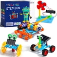 thumbnail image 1 of STEM Kits WESAYEE 4 en 1 de ciencia con energía solar para niños de 8 a 14 años, 1 of 9