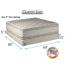 Dream Solutions Comfort Pillow Top 12 Queen Mattress and Box Spring Set
