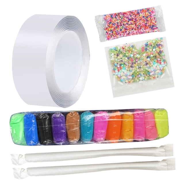 Cintas para manualidades,cinta nano de doble cara para trabajo pesado removible,Cinta adhesiva nano Fijación sin Decoración para el hogar,Suministros para 1mm 300cm Lentejuelas Sunnimix Cintas para manualidades