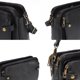 thumbnail image 4 of Bolso bandolera para mujer Bolso retro de moda Bolsos de hombro de viaje (Negro), 4 of 5