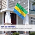 thumbnail image 2 of ANLEY Fly Breeze 3x5 Feet Gabon flag - Gabonese Flags Polyester, 2 of 6