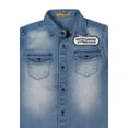 thumbnail image 3 of Boys Denim Shirt BLUE DENIM, 3 of 3