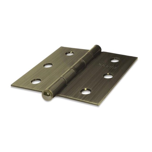 Bisagra Cuadrada Santul Acero Laton Antiguo 3x3 10 Piezas 6931