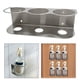 thumbnail image 4 of Soporte para botellas de spray de pared, organizador resistente de acero inoxidable para 3 hoyos, 4 of 7
