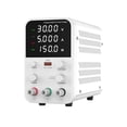 thumbnail image 1 of eccomum Alimentation Électrique DC Variable 30V 5A Affichage Numérique Alimentation Réglable avec Interrupteur de Sortie, Port USB Rapide, Alarme de Court-Circuit, Bouton de Réglage de l'Encodeur, 1 of 7