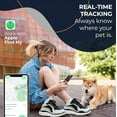 thumbnail image 4 of Pet Tracker for Dog, Dog Tracker Smart Pet Location Tracker with Tracker Holder, Item Finder MFi Certificated Tracking Device, No Monthly Fee, Works with Find My (iOS Only) Not GPS Tracker Red, 4 of 7