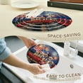 thumbnail image 6 of Wobogo American Fireworks Dogs Truck 3 Tier Acrylic Cake Stand with Clear Round Hold for Wedding Holiday Birthday Baby Shower Tea Party, 6 of 8