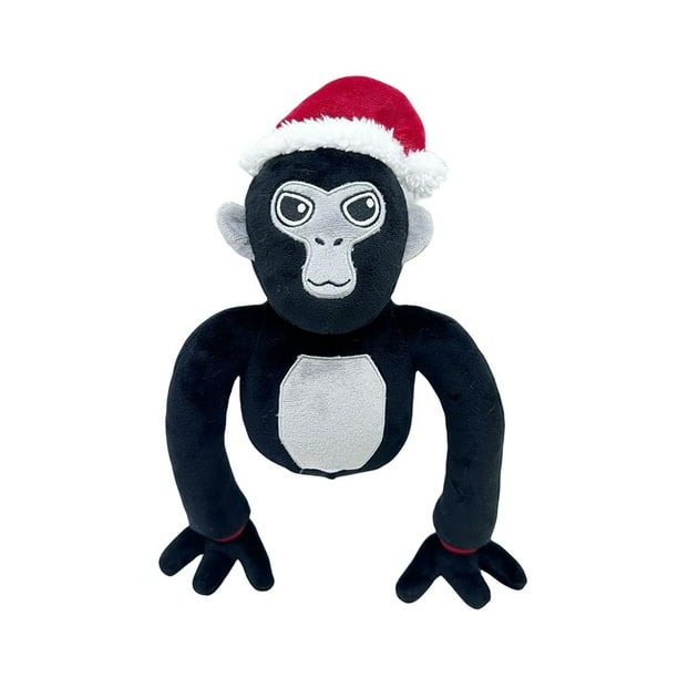 Gorilla Tag Plush Dolls Peluches Peluche Juguete para Amantes Los Juegos (negro)