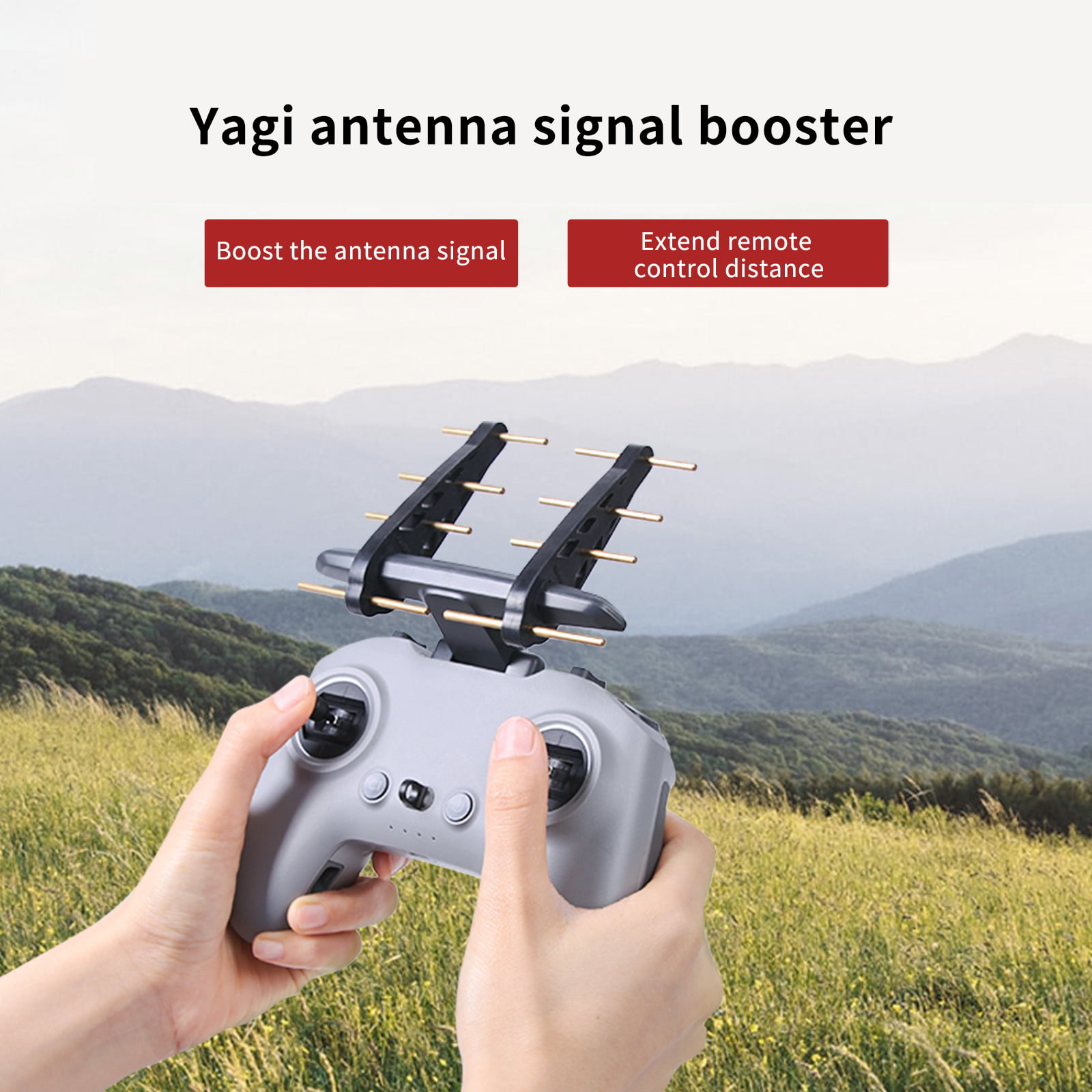 Details about   2pcs Controller Signal Booster Antenna Range Extender for FPV Remote Controller2