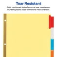 thumbnail image 3 of Avery 5-Tab Binder Dividers, Insertable Multicolor Big Tabs, 6 Sets (11109), 3 of 3