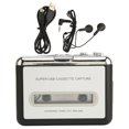 thumbnail image 1 of Digital Cassette Player, Clear Plastic Cassette To MP3 Converter USB Powered Portable  For Phone For Cars, 1 of 8