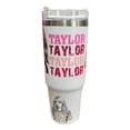 thumbnail image 3 of Termo de acero inoxidable Fartmex color blanco, Taylor Swift 1989 de 30 oZ, 3 of 4