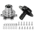 thumbnail image 2 of Steering Wheel Quick Release Hub, Quick Release Button Steering Wheel Strong Endurance Exquisite In Design  For, 2 of 8