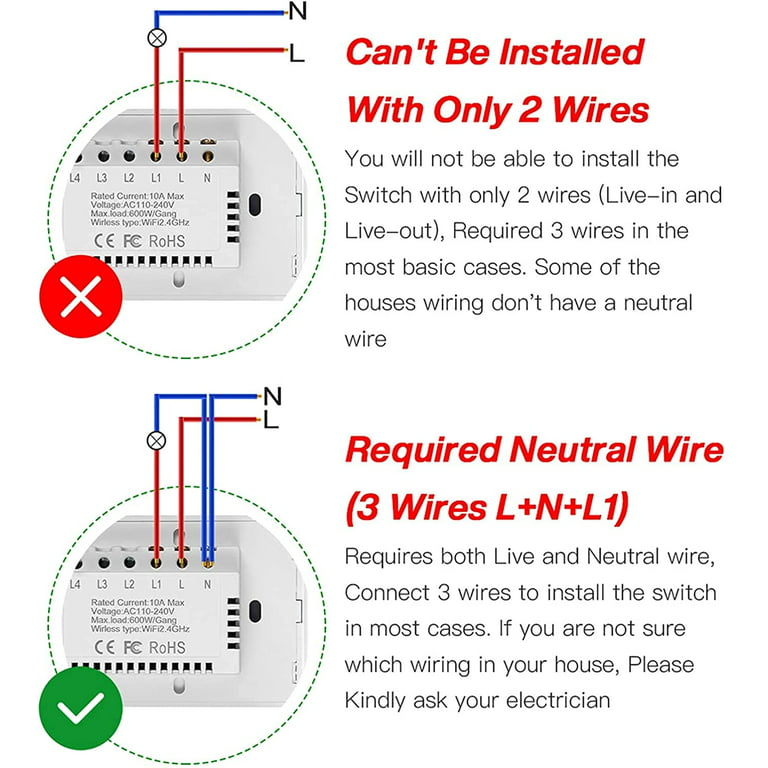 wifi smart switch wiring 