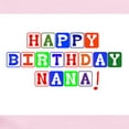 thumbnail image 2 of CafePress - Happy Birthday Nana Infant Bodysuit - Baby Light Bodysuit, Size Newborn - 24 Months, 2 of 4