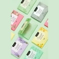 thumbnail image 3 of KUIZAP 100PCS Facial Oil Absorbing Paper Portable Extractable Fragrance Oil Absorbing Facial Paper Makeup Tool(Yellow), 3 of 4