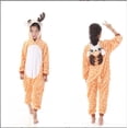 thumbnail image 1 of Ropa para padres e hijos, pijamas siameses de dibujos animados para bebés, ropa de escalada de franela de invierno para niños, ropa para el hogar, 1 of 3