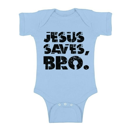 

Awkward Styles Jesus Saves Baby Bodysuit Short Tops for Newborn Baby Christian Clothes for Baby Boys Christian Bodysuits for Baby Girls Jesus Clothing for Baby Kids Jesus Saves Bro One Piece Top