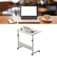thumbnail image 5 of Liftable Bedside Table 60 X 40cm C Shape Metal Frame Mobile Laptop Desk for Home Sofa Walnut Color, 5 of 5