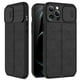 thumbnail image 2 of Funda protectora de lente de cámara deslizante para iPhone 13 12 Mini 11 14 Pro Max XR XS 7 8Plus, funda de lujo con textura de cuero suave a prueba de golpes Tan Jianjun unisex, 2 of 2