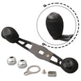 thumbnail image 5 of Carbon Fiber Left Right Diy Fishing Reel Handle Eva Knob Rocker Replacement 7X4Mm, 5 of 8