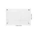 thumbnail image 2 of HONMEET Transparent Acrylic Small CD Holder for Home Organization and Decor, 1 Piece Compact Storage Solution, 2 of 8