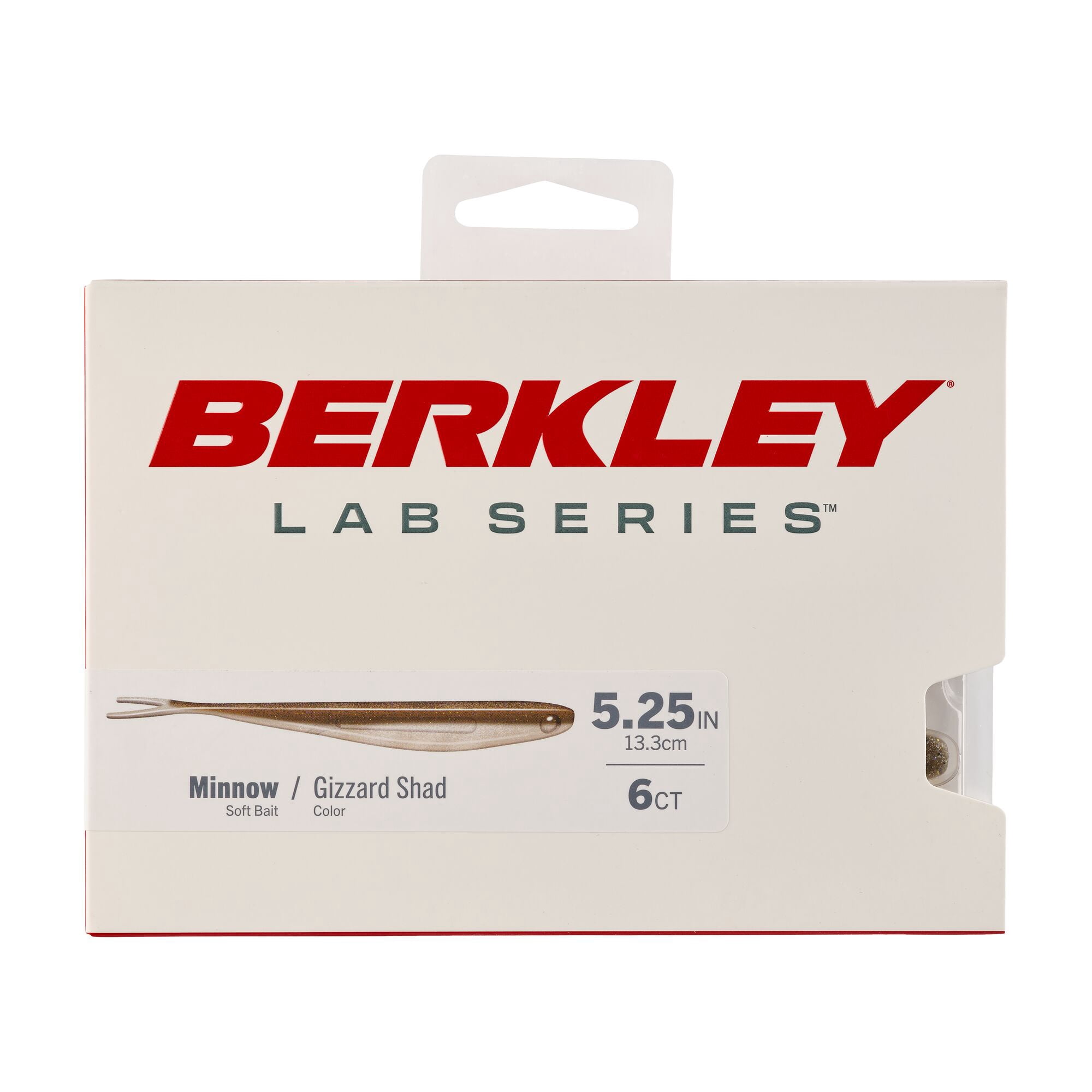 Berkley Lab Series™ Minnow, 5.25 in, Gizzard Shad (6 Count)
