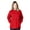 Red, variant on Natural Uniforms Scrub Jacket, XS-5XL, Womens Scrub Jacket