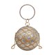 thumbnail image 1 of Bolso de cena de lujo GEEK con cadena y diseño único, bolso de mano redondo con bola, elegante y delicado bolso cruzado para dama, bolso de fiesta con diamantes brillantes., 1 of 5