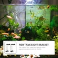 thumbnail image 3 of 2Pcs Adjustable Fish Tank Light Rack Professional Aquarium Lamp Bracket Lamp Bracket, 3 of 6