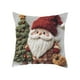 thumbnail image 2 of Fundas de Almohada Navideñas de 45 X 45 Cm, Decorativas, con Tela Suave y Cremallera Oculta para Decoración Del Hogar., 2 of 7