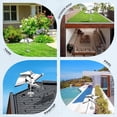 thumbnail image 4 of Reflective Wind Powered Bird Deterrent Spinners for Garden Rooftop-2pcs-, 4 of 5