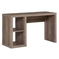 thumbnail image 2 of (2 pack) Better Homes & Gardens Cube Storage Office Desk, Rustic Gray, 2 of 7