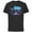Black, variant on Disney and Pixar’s Finding Dory Gradient - Short Sleeve Cotton T-Shirt for Adults - Customized-Black