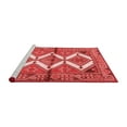 thumbnail image 2 of Ahgly Company Machine Washable Indoor Round Persian Red Traditional Area Rugs, 3' Round, 2 of 4
