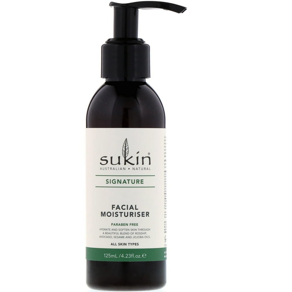 Sukin Facial Moisturiser, 4.23 fl oz (125 ml)