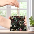 thumbnail image 4 of PU Leather Coin Purse Wallet Compact Water-Resistant Card Cases Money Organizers Vintage Christmas Decorations Pattern, 4 of 7