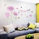 thumbnail image 4 of Un conjunto de pegatinas de pared románticas con flores de mariposa, pegatinas de pared para, 4 of 5