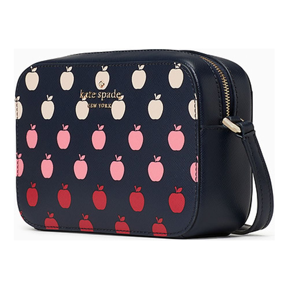 Kate Spade New York Saffiano Leather Mini Camera Crossbody Bag (Multi)