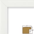 thumbnail image 2 of Craig Frames Contemporary 1", 4 x 6 inch Picture Frame, Modern White, 2 of 4