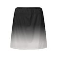 thumbnail image 4 of FASHOFT Tennis Skirts For Women Printed Double Layer Skort With Pockets Elastic Waist For Yoga Running And Casual Sports Wear Womens Athletic Skirt Black, 4 of 6