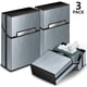 thumbnail image 1 of Pitillera, pitillera de metal de 3 piezas con cierre magnético, pitillera de aluminio, carcasa de plástico reforzado y función a presión Xemadio LN-1046, 1 of 6