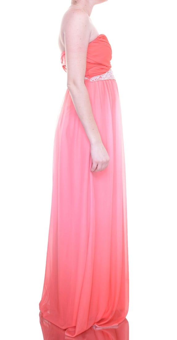 juniors coral dress