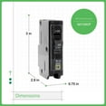 thumbnail image 4 of Square D by Schneider Electric One Source QO120CP 20-Amp 1-Pole Plug Circuit Breaker, Pack of 1, 4 of 9