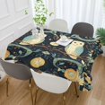 thumbnail image 2 of Yayeee Tablecloths 60" x 90" Rectangle Wrinkle Resistant Party Table Cover, Mystical Owls Pattern, 2 of 8