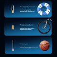 thumbnail image 4 of Car Jumping Starter Air Compressor 150PSI 2000A Car Jumping Starter 12V Portable Portable Jumper, 4 of 8