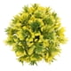 thumbnail image 5 of Bola de hierba de acuario Artificial, tanque de peces que no destiñe, bola de hierba de plástico para paisajismo del tanque de peces de acuario, amarillo, 5 of 5
