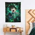 thumbnail image 4 of Izuku Midoriya My Hero Academia Tapestry Luxury Wall Hanging Tapestries Decoration For Living Room Bedroom Dormitory Mural Blanket Wall Art Tapestry, 4 of 8